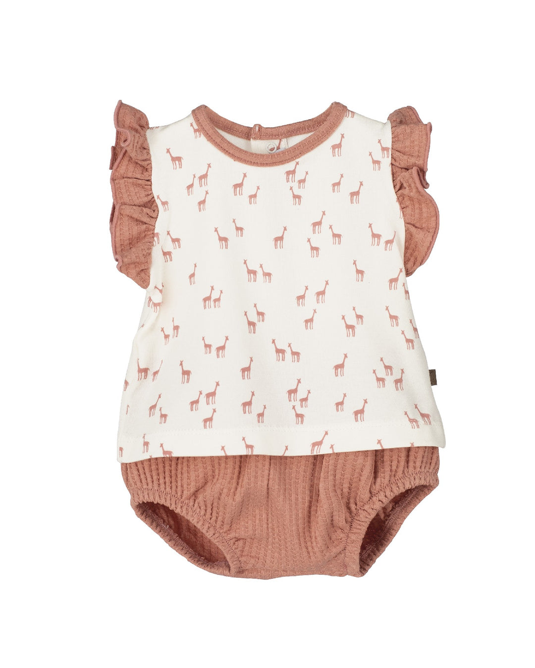 Conjunto bebé Pololo Pelitre Nude