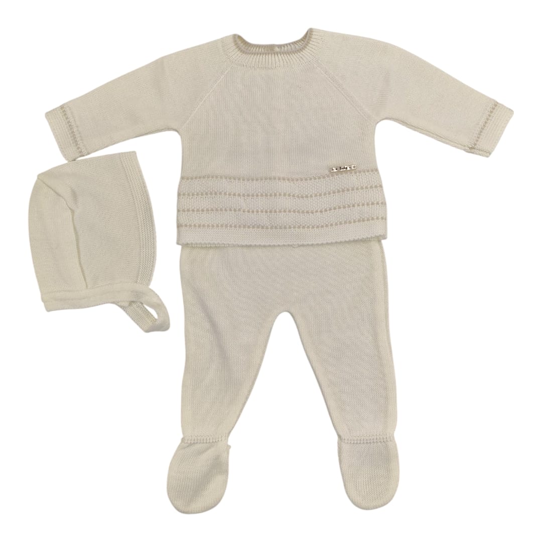 Conjunto Primavera Punto Marfil