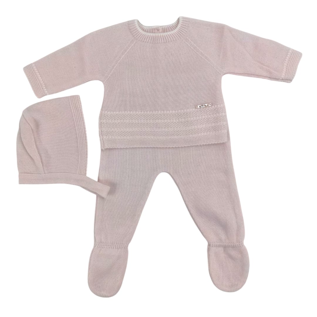 Conjunto Primavera Punto Rosa