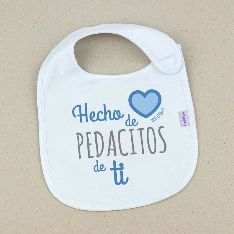 Babero Divertido Hecho de pedacitos de ti