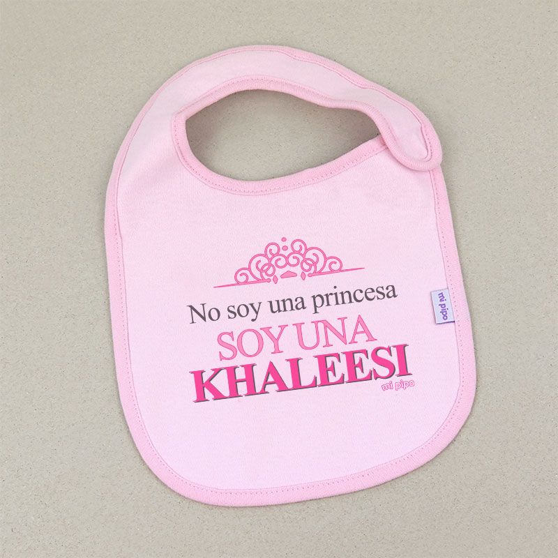 Babero Divertido No soy una princesa soy una Khaleesi - Mikeko