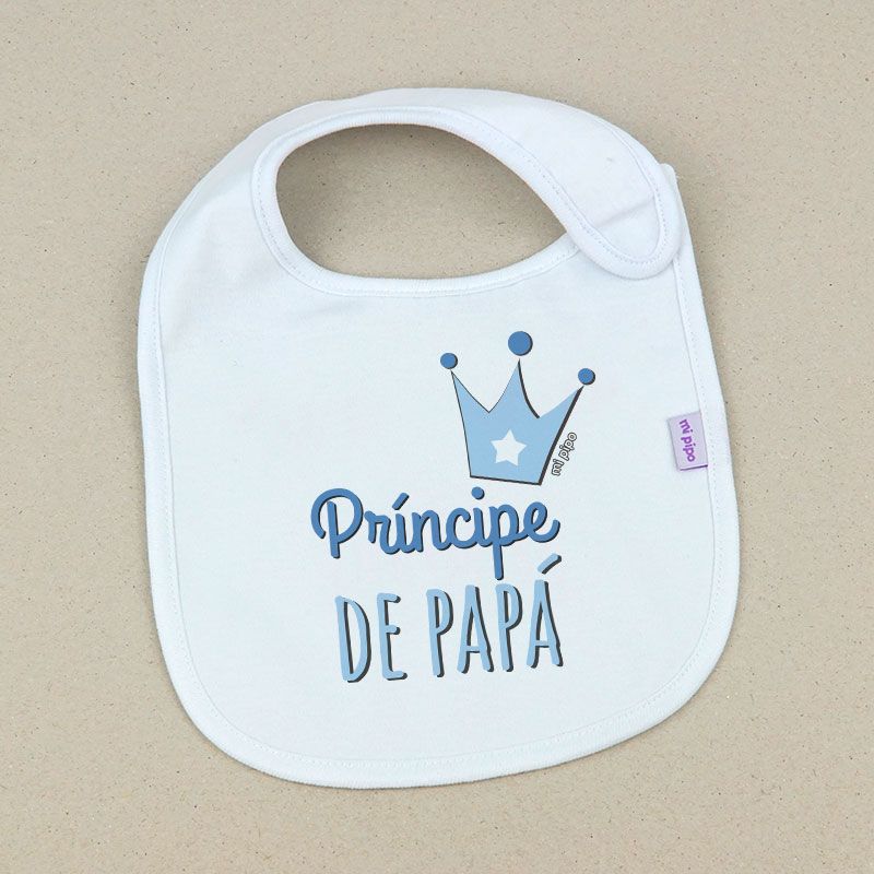 Babero Divertido Príncipe de Papá