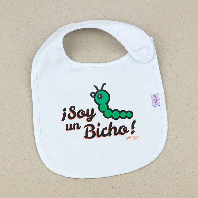 Babero Divertido ¡Soy un Bicho!