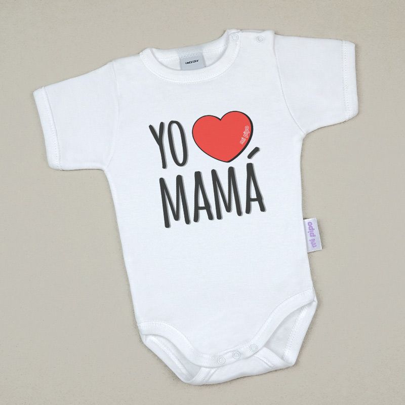 Babidu Body Divertido Yo corazón Mamá - Mikeko