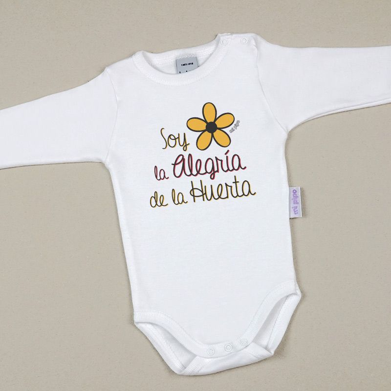 Babidu Body Divertido Soy la Alegria de la Huerta - Mikeko