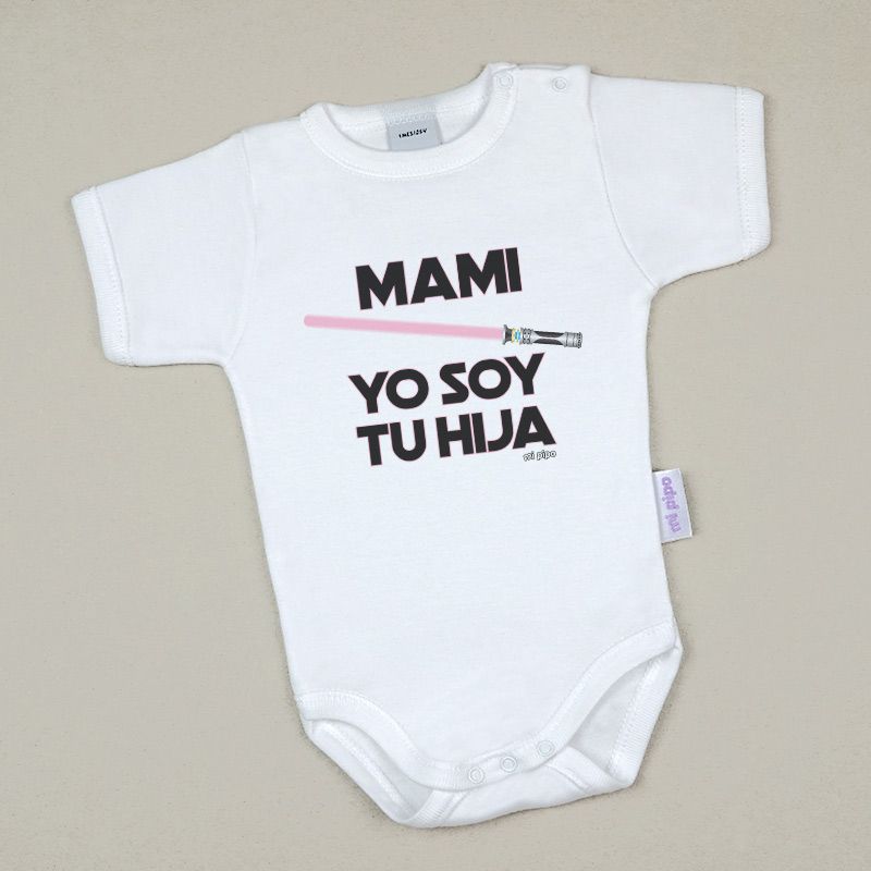 Babidu Body Divertido Mami Yo soy tu Hija Rosa - Mikeko