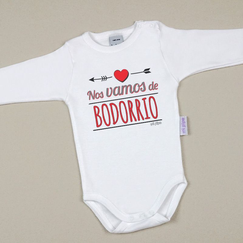 Babidu Body Divertido Nos vamos de Bodorrio - Mikeko