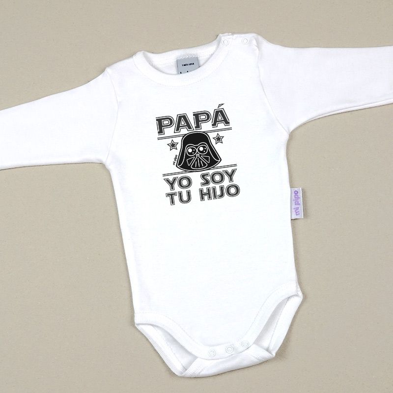 Babidu Body Divertido Papá yo soy tu hijo Darth Vader - Mikeko