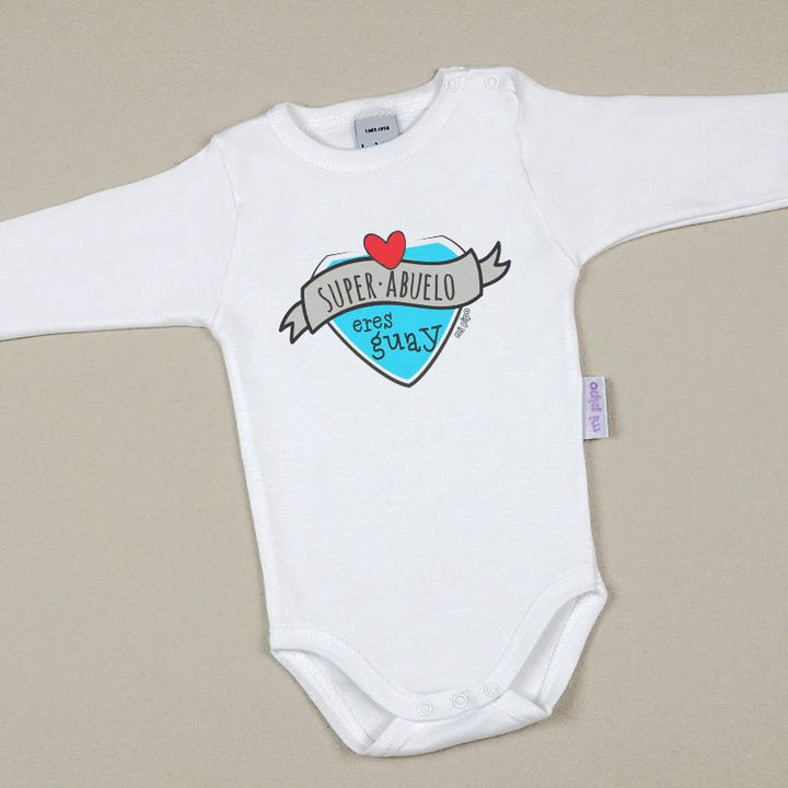 Babidu Body Divertido Superabuelo eres Guay - Mikeko