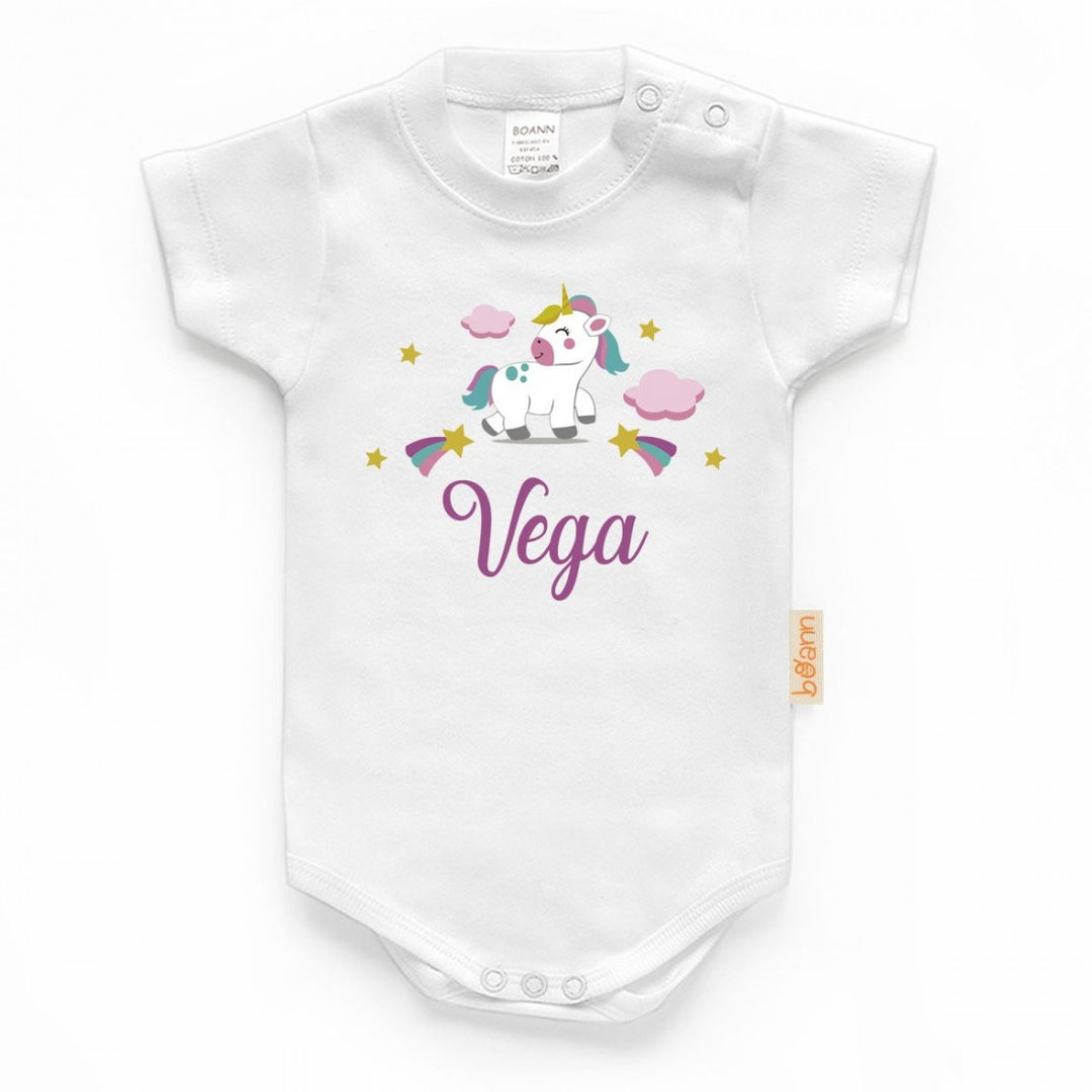 Body "Unicornio" con Nombre Personalizado - Mikeko