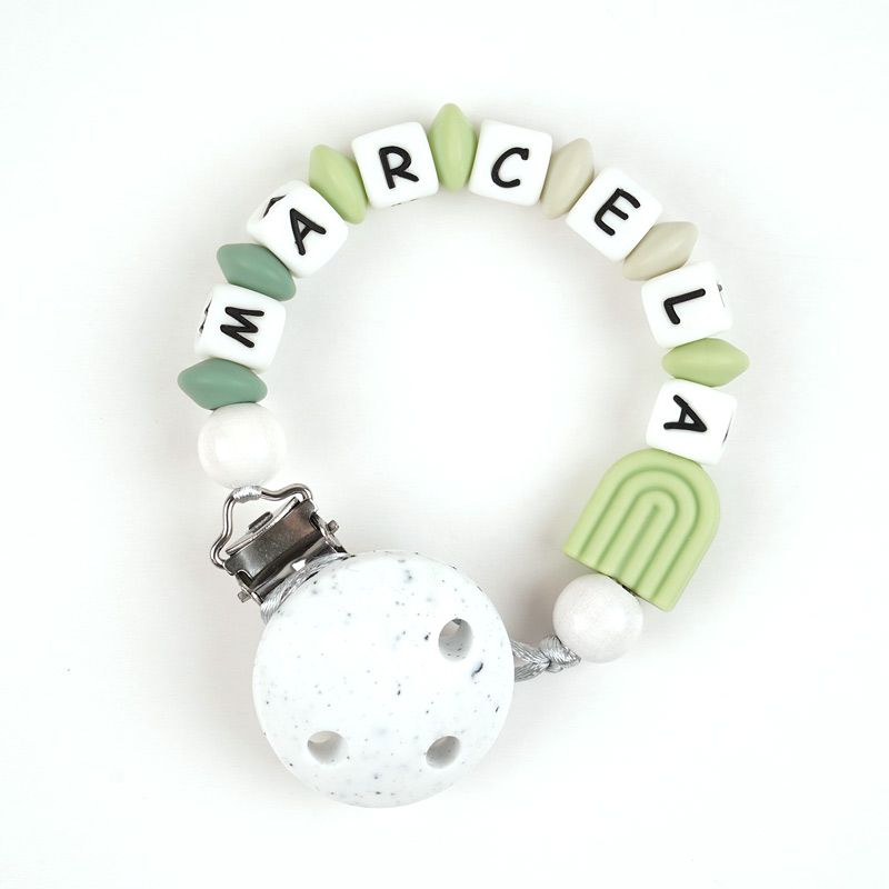 Cadenita de silicona Gritty Verde Personalizada - Mikeko