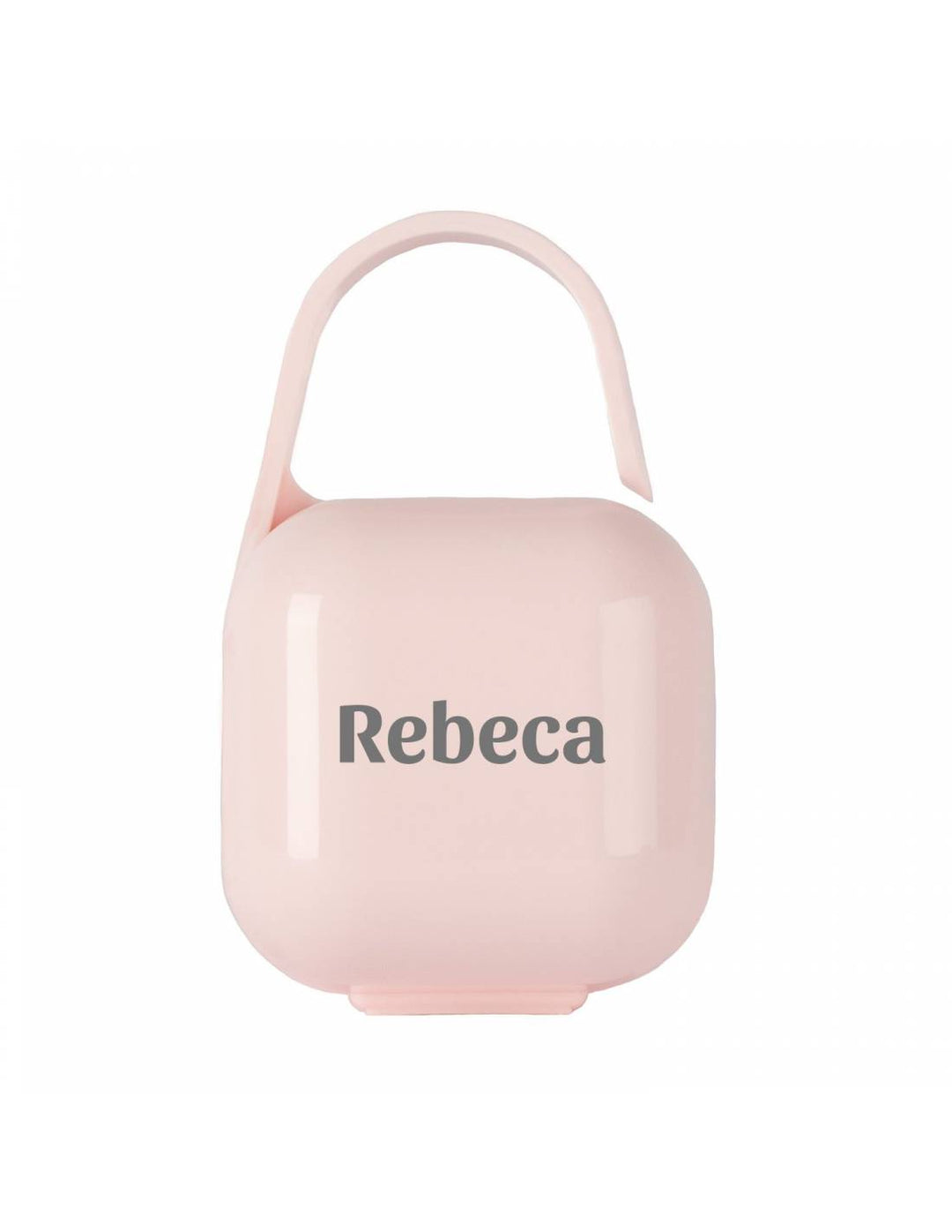 Caja PortaChupetes con Nombre Personalizado COCO Rosa - Mikeko