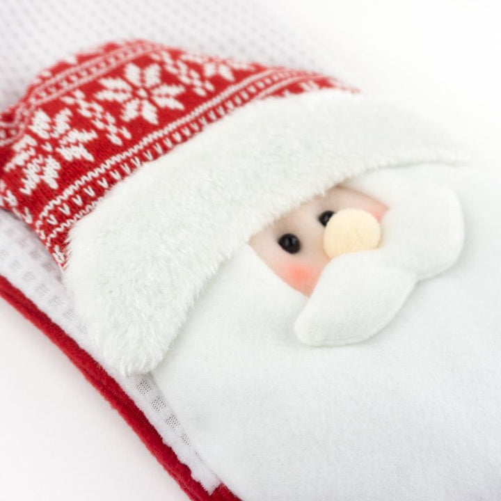 Calcetín de Navidad personalizado Papá Noel