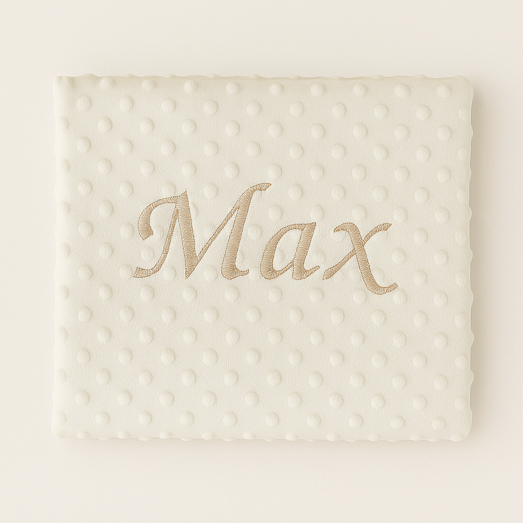 manta topito beig personalizada mikeko.es