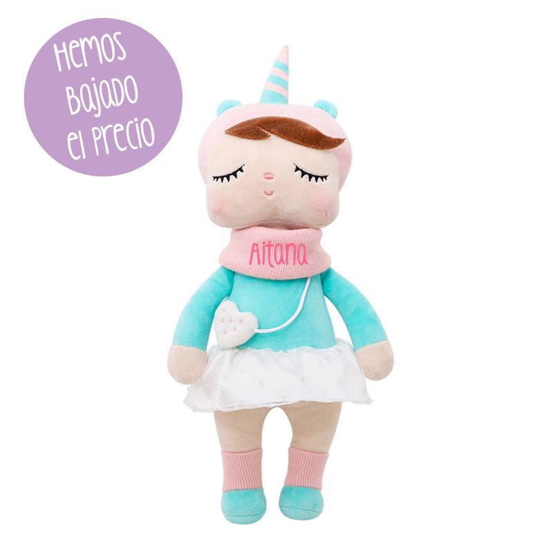 Muñeca Metoo Angela Unicornio personalizada