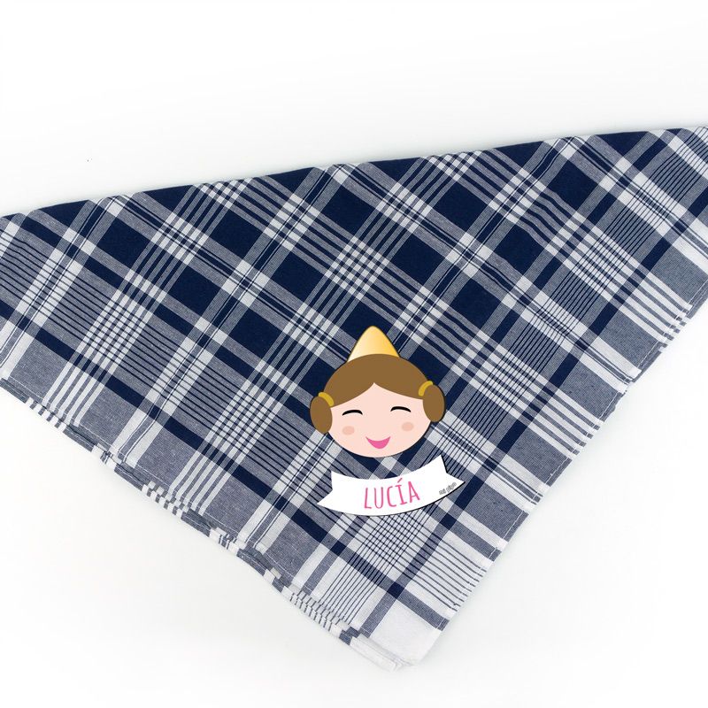 Pañuelo Fallero Nombre + Fallera