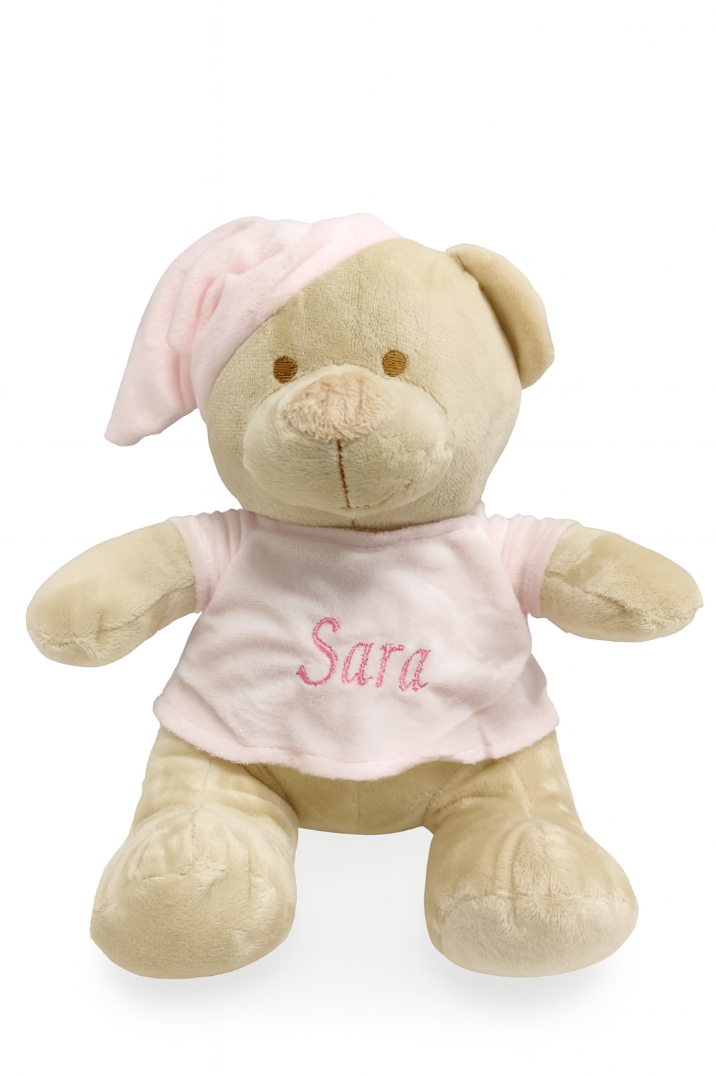 Peluche Osito Personalizado Rosa