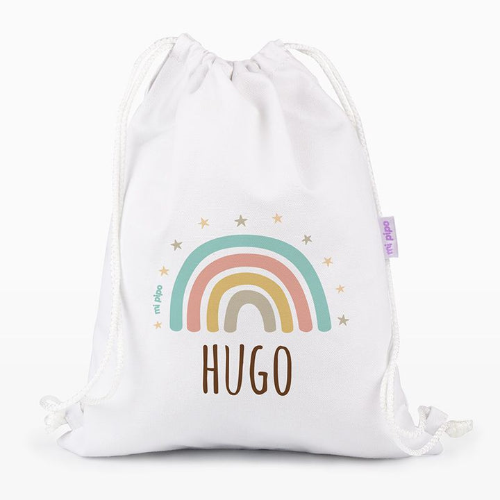Petate Medium Lona Arcoíris Soft personalizado, color a elegir - Mikeko
