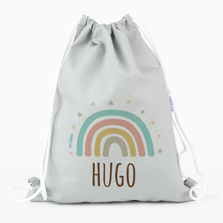 Petate Medium Lona Arcoíris Soft personalizado, color a elegir - Mikeko
