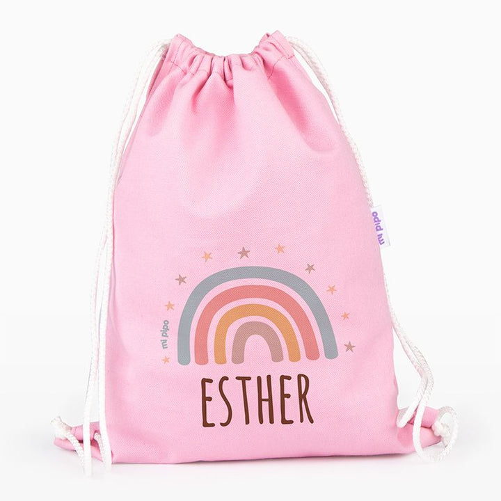 Petate Medium Lona Arcoíris Soft personalizado, color a elegir - Mikeko