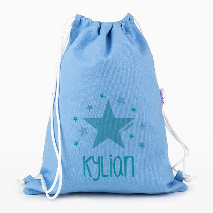 Petate Medium Lona Estrella Menta personalizado, color a elegir - Mikeko