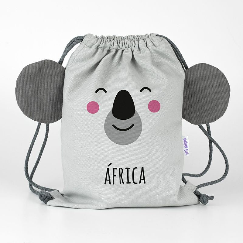 Petate Zoo Koala Gris personalizado - Mikeko