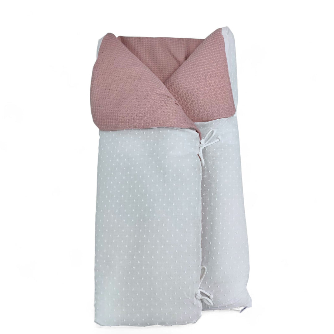 Saco manta bebé plumeti rosa