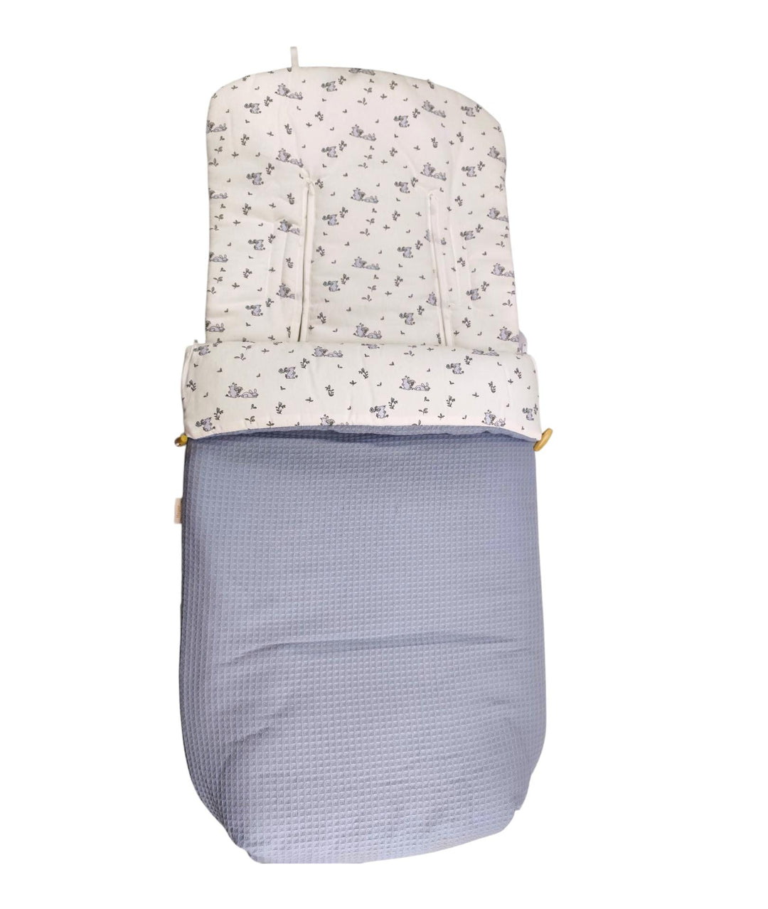 Saco de silla conejitos azul