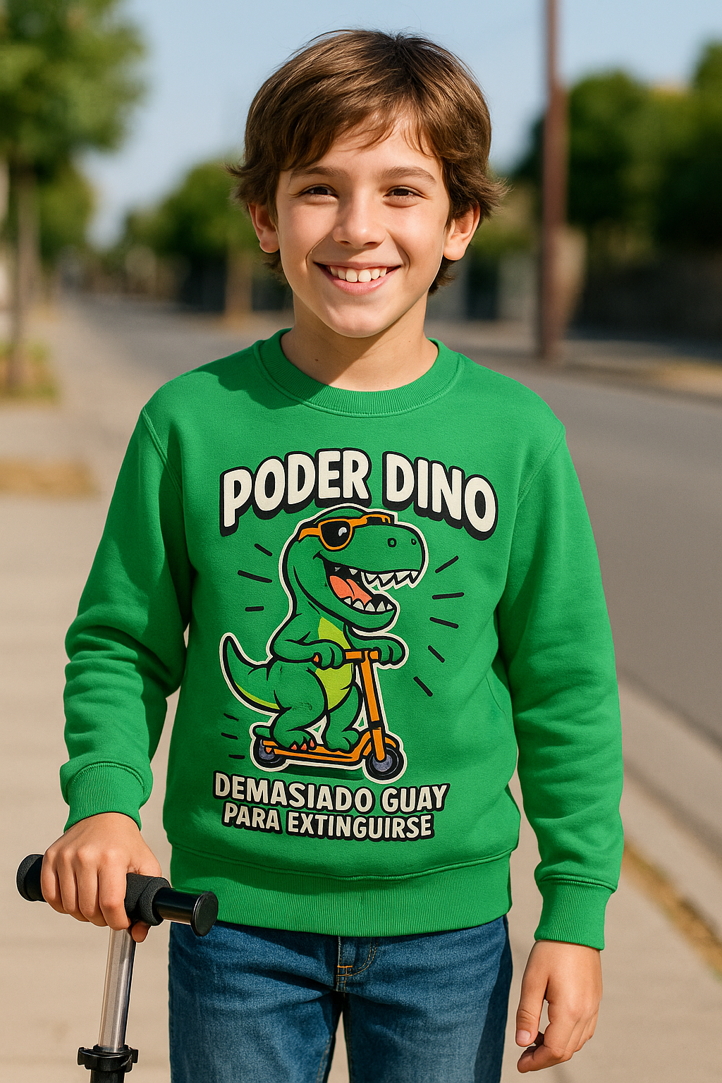 Sudadera Infantil "Dino"