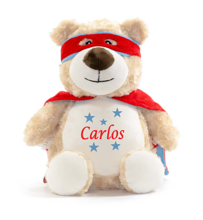 Peluche Personalizado Super Oso Mikeko