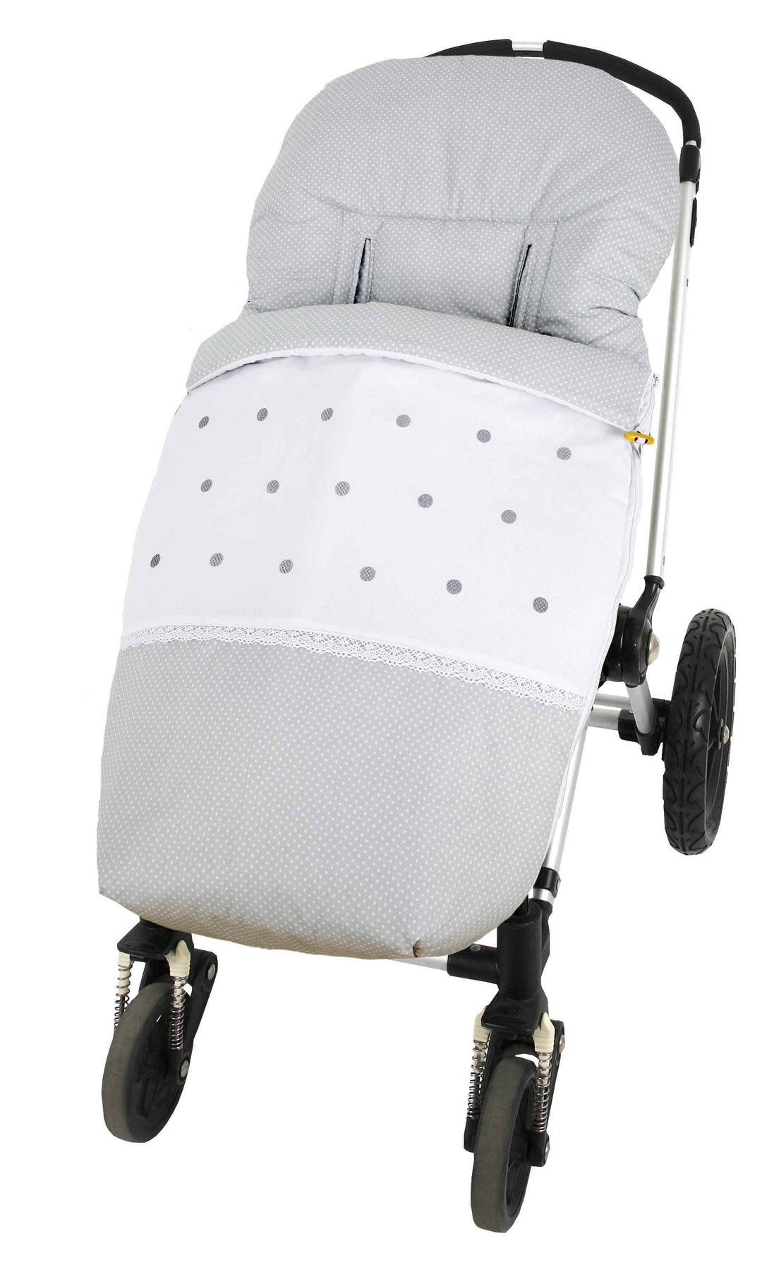 Saco Silla piqué levante Gris - Mikeko