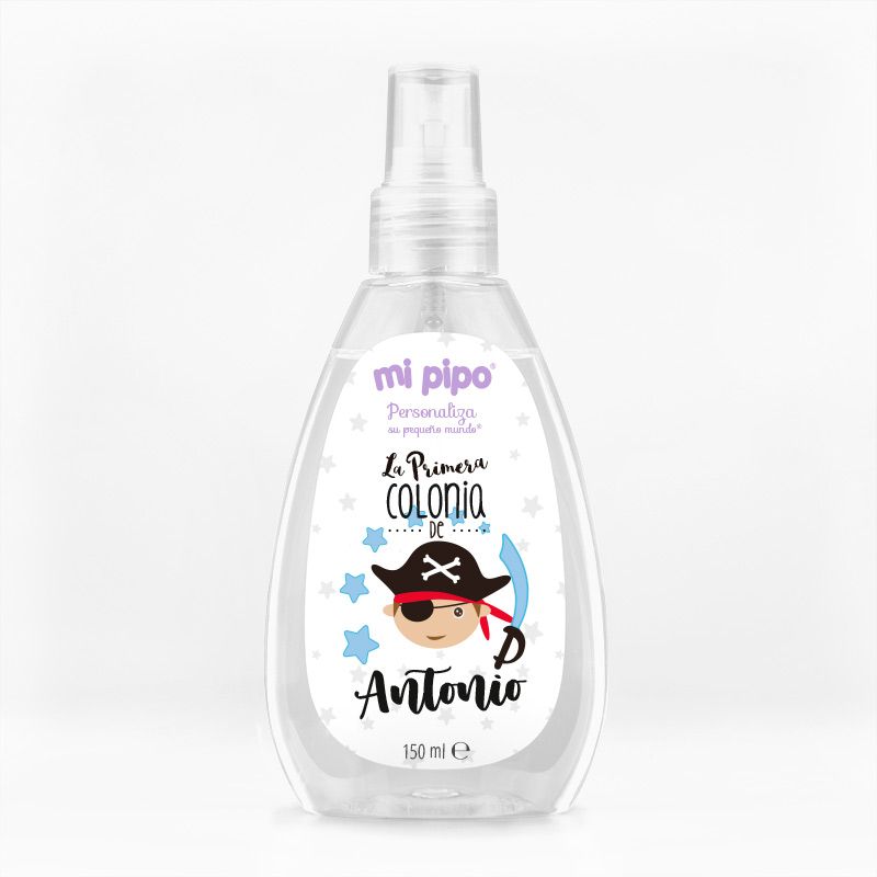 Agua Colonia personalizada La primera Colonia de Pirata 150 ml - Mikeko
