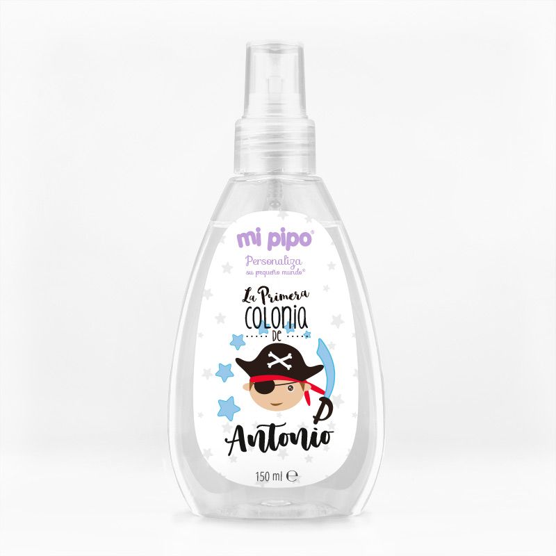 Agua Colonia personalizada La primera Colonia de Pirata 150 ml - Mikeko