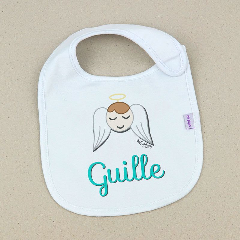 Babero Personalizado Angelito - Mikeko