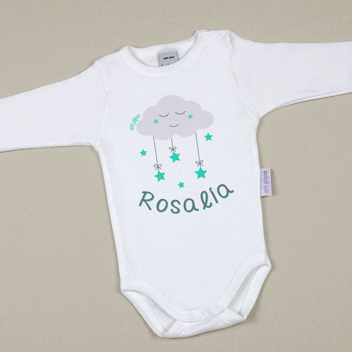 Babidu Body Personalizado Nombre + Nube - Mikeko