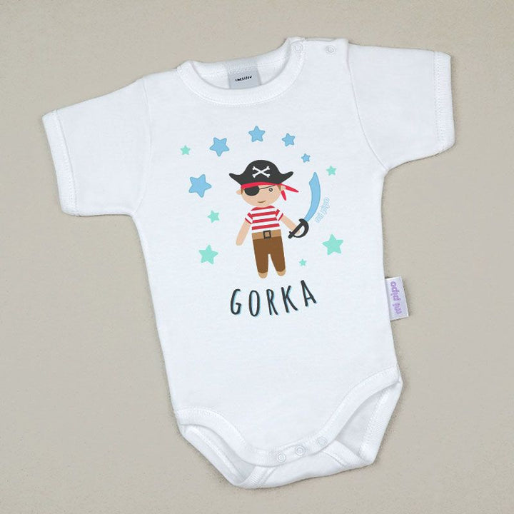 Babidu Body Personalizado Pirata Estrellas - Mikeko