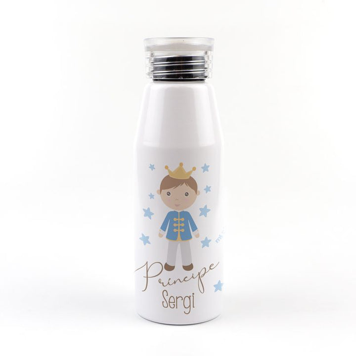 Botella Aluminio Príncipe 500ml Personalizada - Mikeko