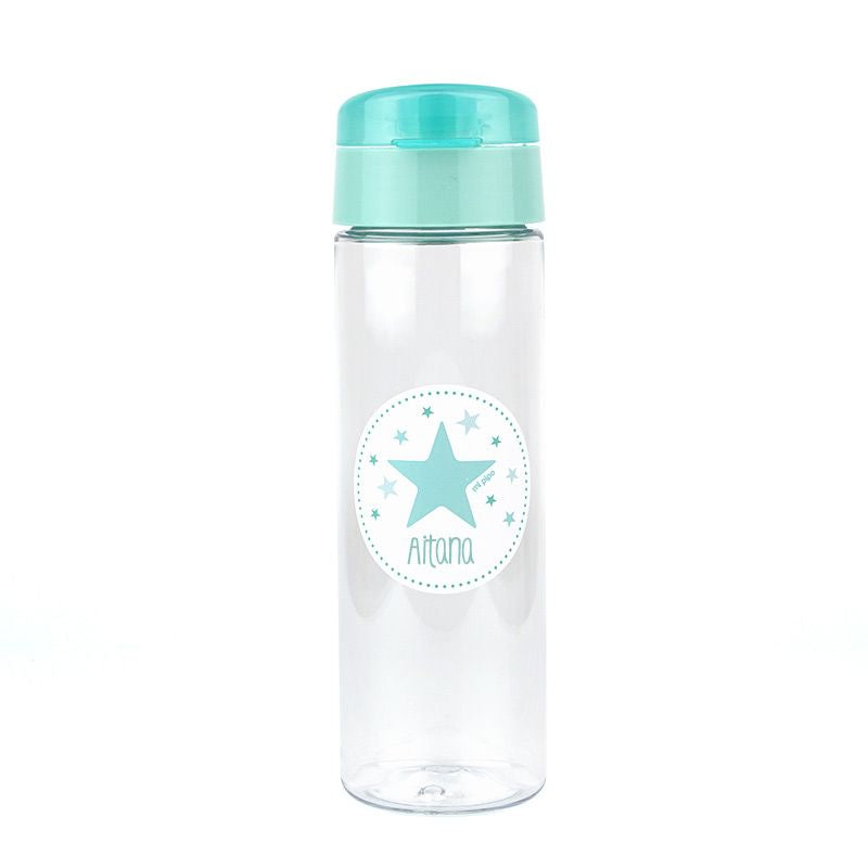 Botella Estrella Menta 600ml personalizada - Mikeko