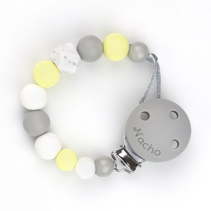 Cadenita Silicona Sandy con nombre en el CLIP - Mikeko