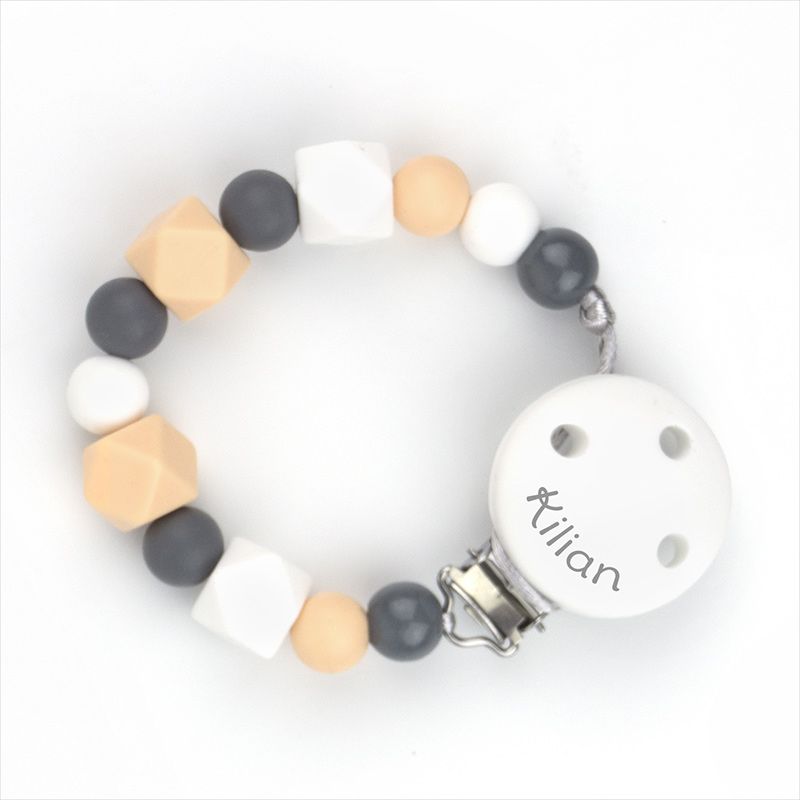 Cadenita Silicona Sophia con nombre en el CLIP - Mikeko