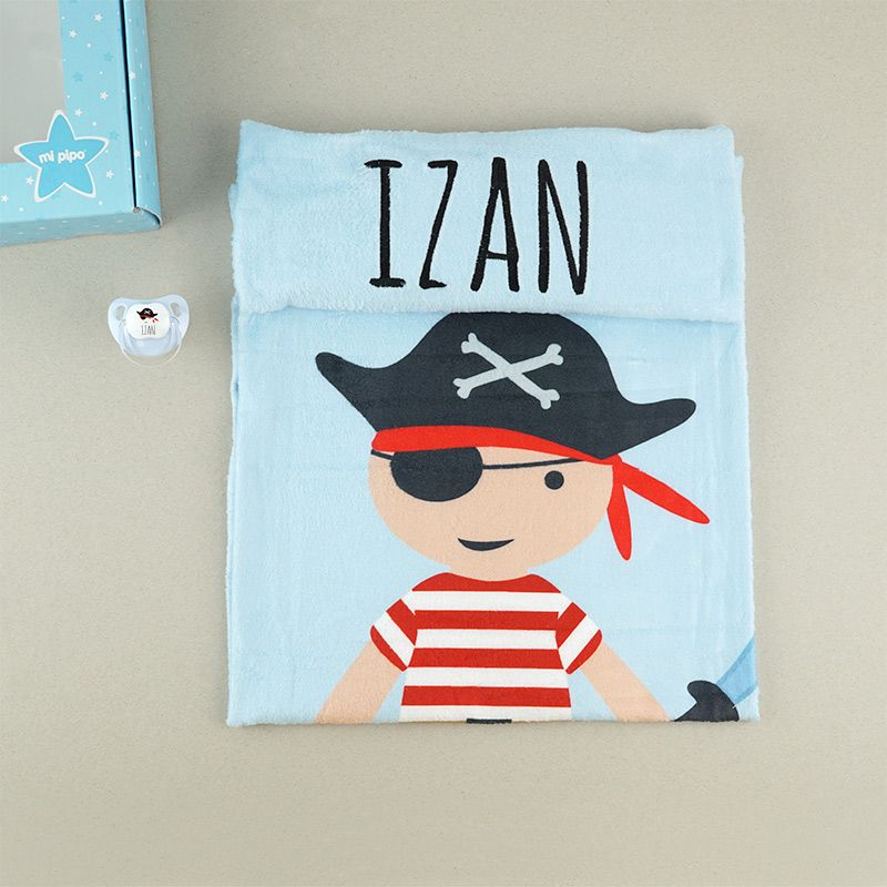 Cajita Baby Arrullo Pirata Personalizada - Mikeko