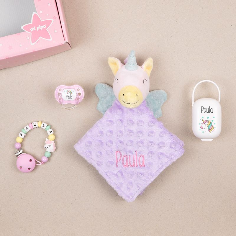 Cajita Baby Born Unicornio Personalizada - Mikeko