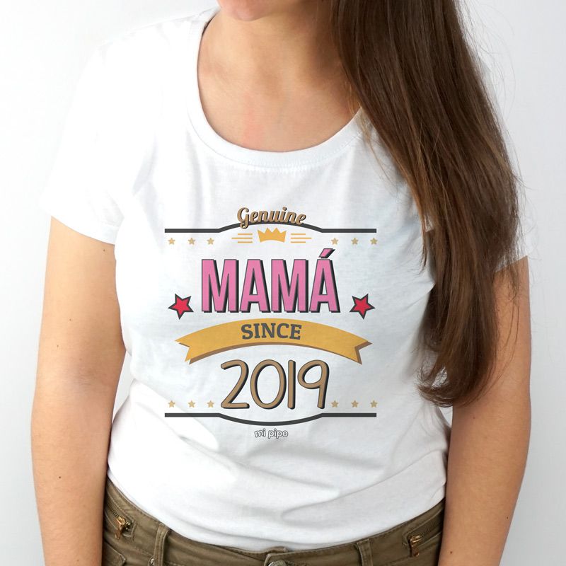Camiseta o Sudadera Personalizada Mamá desde...(año nacimiento hijo) - Mikeko