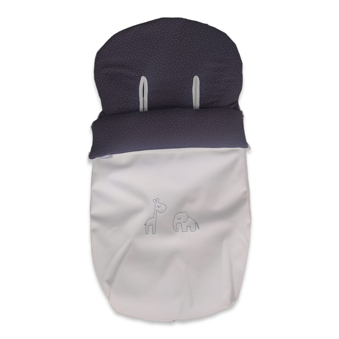 Saco Silla Universal Polipiel Elefante Jirafa - Mikeko