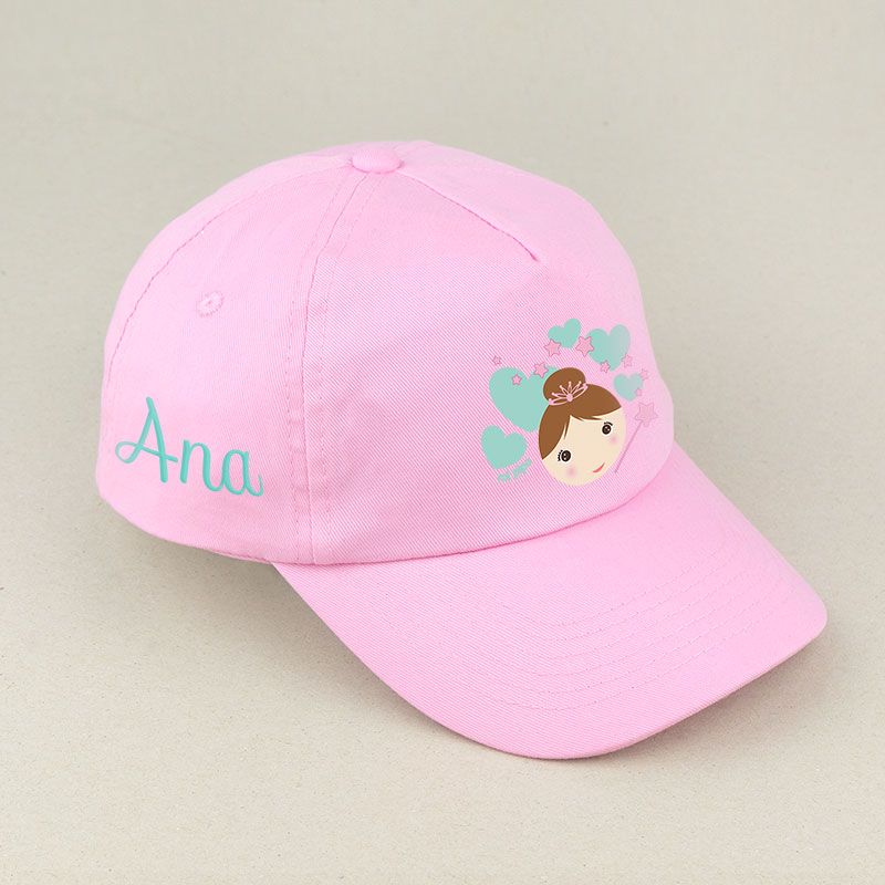 Gorra Junior Hada Rosa personalizada - Mikeko