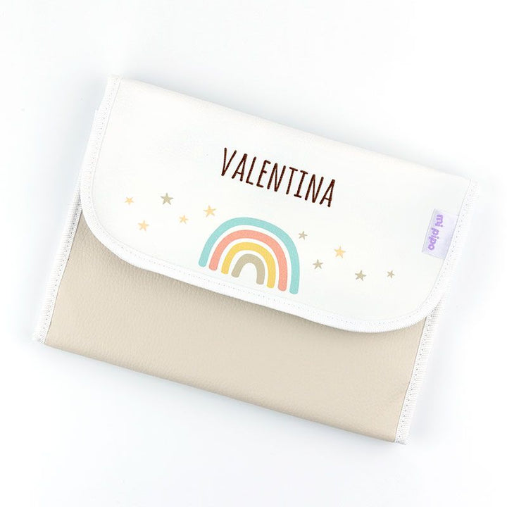 Portadocumentos Arcoíris Soft Personalizado - Mikeko