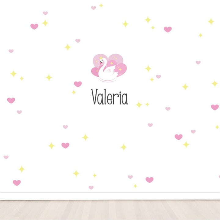 Vinilo decorativo Maxi Cisne - Mikeko