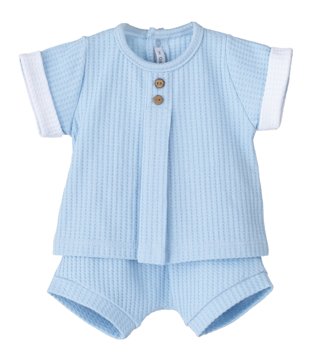 Conjunto Pololo Aral Niño Azul