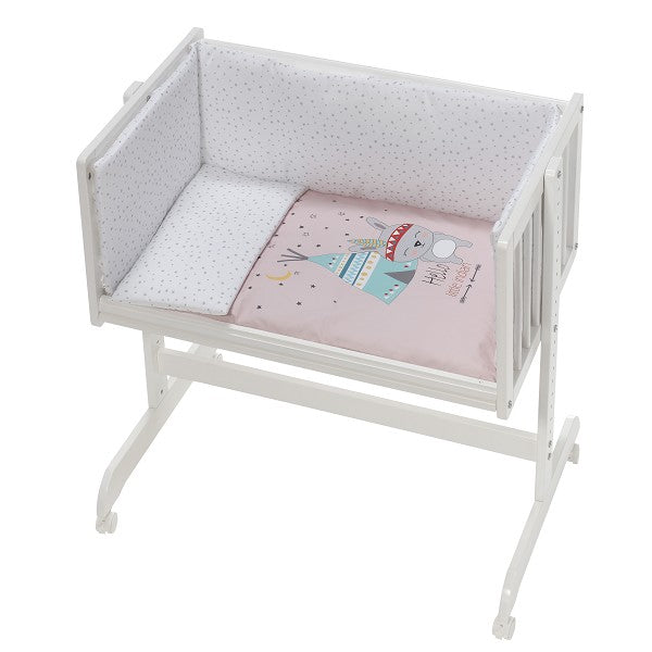 Minicuna Colecho Tipi Oso ROSA