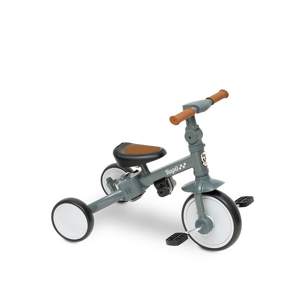 Triciclo Evolutivo de Bebé 5 en 1 Gris